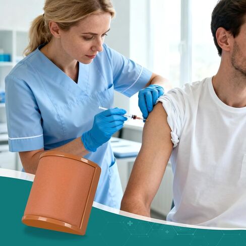 Injection Training Pad, Intramuscular and Subcutaneous Injection Practice Pad, IM,SQ Injection Pad for Medical Education in Kuwait