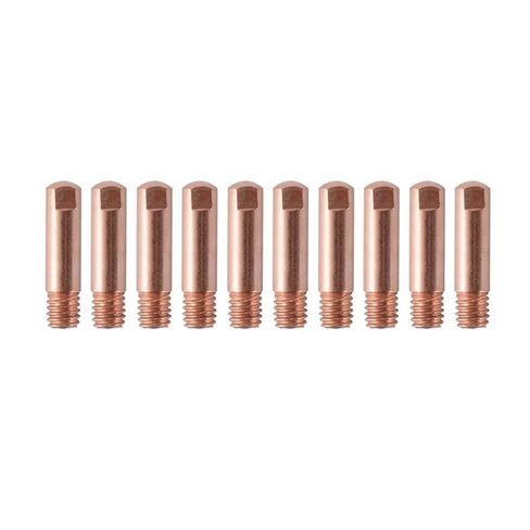 17Pcs/Set 15Ak Welding Nozzle Contact Tips 0.8X25Mm M6 Gas Connector Holder Set Nozzle in Saudi Arabia