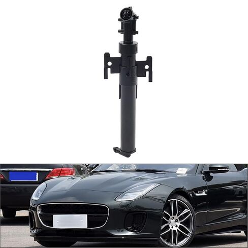 الجبهة النفاثة البخاخ فوهة غسالة الضوء الأمامي كشافات اليسار ABS ل جاكوار F-Type كوبيه X152 14-2020 1 قطعة in Saudi Arabia