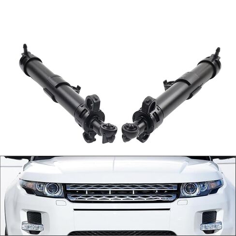 Headlamp Washer Nozzle Front Jet Sprayer Headlight 1 Pair for Land Rover for Range Evoque 2017 I4 2.0L Convertible ABS Left& Right in Saudi Arabia