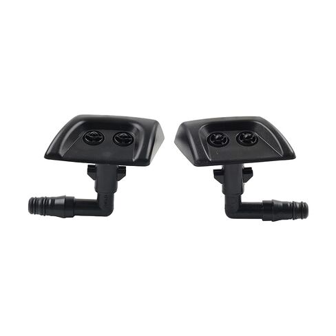 1 Pair Windshield Wiper Nozzles Water Spray Nozzle Washer Jet Sprayer ABS Left& Right for Land Rover Discovery 3 2005-2009 in Saudi Arabia