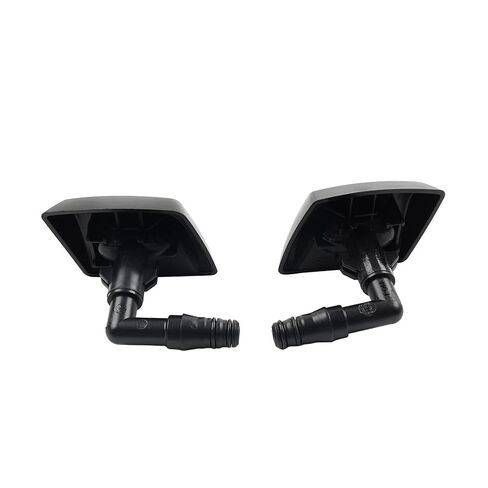 1 Pair Windshield Wiper Nozzles Water Spray Nozzle Washer Jet Sprayer ABS Left& Right for Land Rover Discovery 3 2005-2009 in Saudi Arabia