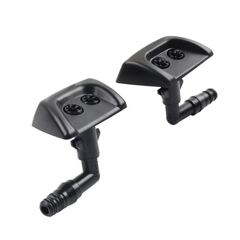 1 Pair Windshield Wiper Nozzles Water Spray Nozzle Washer Jet Sprayer ABS Left& Right for Land Rover Discovery 3 2005-2009 in Saudi Arabia