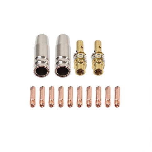 MIG معدات لحام الاتصال تلميح فوهات الغاز 0.035 "لمدفع Mig MB 15AK 10 قطعة in Saudi Arabia