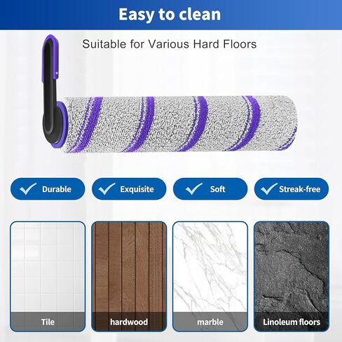 S30 Pro Accessories for NARWAL S30 Pro Wet Dry Vacuum Cleaner, NARWAL Replacement Parts inclue 3 HEPA Filters & 3 Brush Rollers in Kuwait