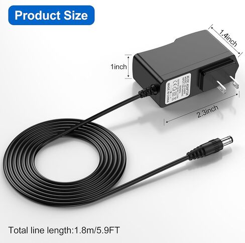 Vanjua 24.8V Charger Replacement for Shark DK33-248080H-U Cordless Vacuum Adapter, Compatible with Shark Rocket Pet Pro IX141 IX141H IX140H IZ362H IZ363H IZ163H IZ142 IZ162H XBCHGX140 XSBT620 in Saudi Arabia