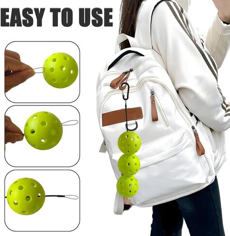 2PCS Pickle-Line,Pickleball Holder,Easy Storage & Quick Access,Pickle Ball Storage,Gifts for Pickleball Lovers in Kuwait