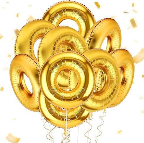 4D Sphere Soccer Balloons 8 Pcs 22 inch Champion Trophy Balloons for Soccer Party Decorations World Cup Decor Sports Football Ball Fans Birthday Party Decoration Supplie in Kuwait