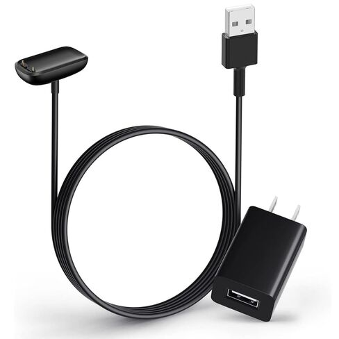 كابل شاحن حائط سريع بديل لـ Fitbit Charge 6/Charge 5/Luxe Fitness Tracker (3.3 قدم/1 حزمة) in Kuwait