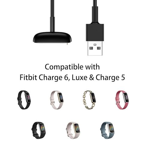 كابل شاحن حائط سريع بديل لـ Fitbit Charge 6/Charge 5/Luxe Fitness Tracker (3.3 قدم/1 حزمة) in Kuwait