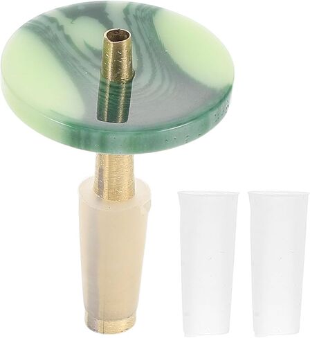 Toyvian Suona Core Replacement Set, Brass Copper Seamless Welded Small G Key Core with Air Valve and 2 Rubber Covers for Suona Repair and Practice Instrument Accessory in Kuwait