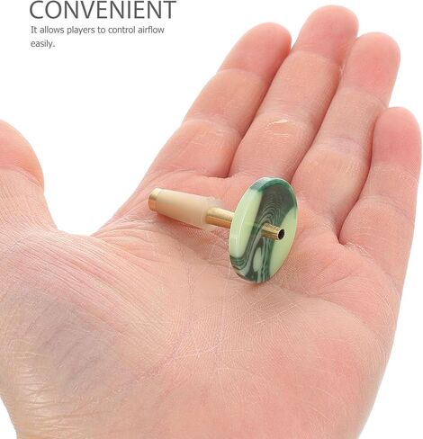 Toyvian Suona Core Replacement Set, Brass Copper Seamless Welded Small G Key Core with Air Valve and 2 Rubber Covers for Suona Repair and Practice Instrument Accessory in Kuwait