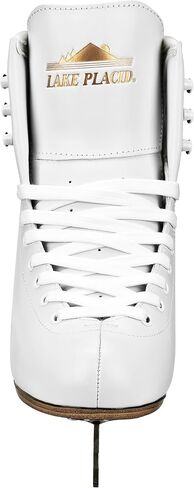Lake Placid Whitney Women's Traditional Figure Ice Skates, White, Size 5 in Kuwait