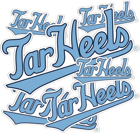 Desert Cactus University of North Carolina Sticker UNC Chapel Hill Tar Heels Vinyl Decals Laptop Water Bottle Car Scrapbook T3 (Type 3-8) in Kuwait