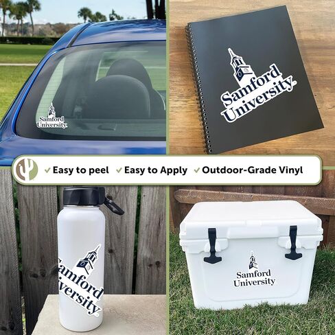 Desert Cactus Samford University Sticker Bulldogs Vinyl Decal Laptop Water Bottle Car Scrapbook (IND 38) in Kuwait