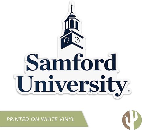 Desert Cactus Samford University Sticker Bulldogs Vinyl Decal Laptop Water Bottle Car Scrapbook (IND 38) in Kuwait