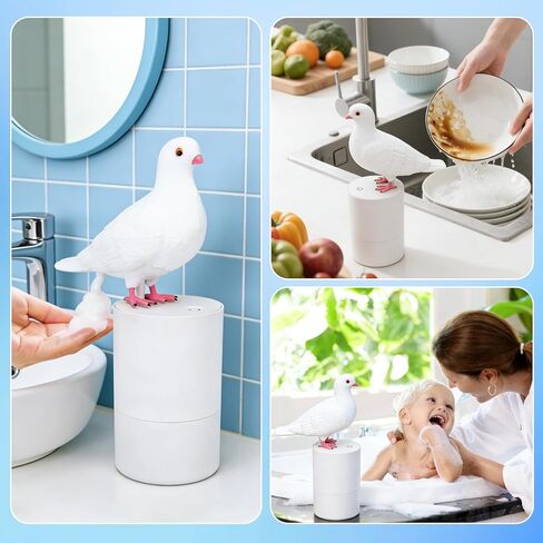 موزع الصابون الرغوي الأوتوماتيكي بدون لمس لغسالة اليد الرغوية للمطبخ والحمام وتصميم الطيور in Kuwait