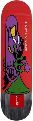 Chocolate Skateboard Deck Anderson Jazz Lovers Twin 8.25" x 31.875" Includes a Sheet of Grip Tape in Saudi Arabia