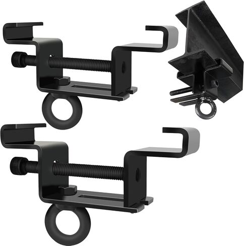 I Beam Clamp مشبك شعاع فولاذي شديد التحمل للحقيبة الثقيلة المناسبة I-Beam 4. "to6.5 يمكن أن يتحمل 800 رطل مجهز بأدوات سداسية (اثنان) in Kuwait