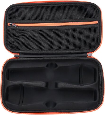 Mgoodoo Wireless Microphone Case Compatible with Wireless 2 Microphone System,Handheld Dual Mic Case with EVA Hard Shell,Portable Mic Storage Bag for Singing or Karaoke in Kuwait