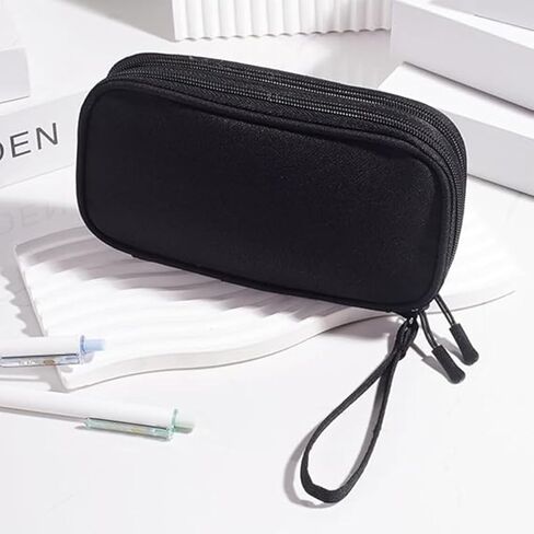 Travel Cable Organizer Pouch Electronic Accessories Carry Case Portable Cosmetic Storage Bag for Cord Charger Phone Earphone in Saudi Arabia