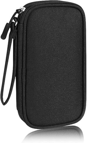 Travel Cable Organizer Pouch Electronic Accessories Carry Case Portable Cosmetic Storage Bag for Cord Charger Phone Earphone in Saudi Arabia