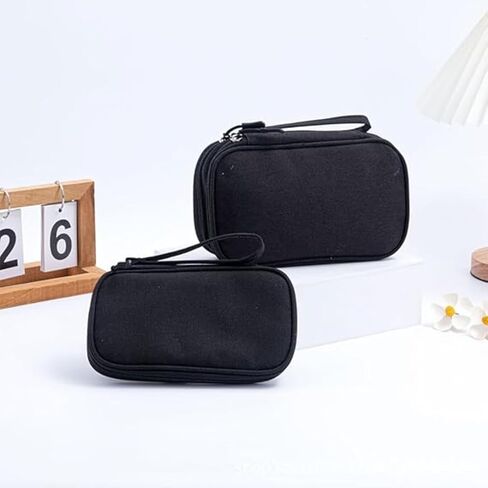 Travel Cable Organizer Pouch Electronic Accessories Carry Case Portable Cosmetic Storage Bag for Cord Charger Phone Earphone in Saudi Arabia