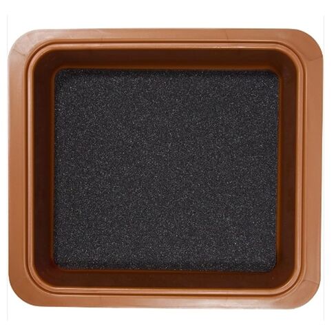 Zirc Dental 20Z462 بطانة حوض إجراء غير قابلة للانزلاق 9-5 / 8 "X 8-7 / 8" X 1/8" in Kuwait