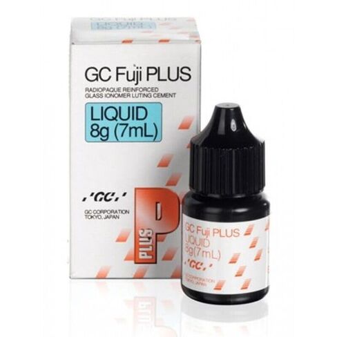 GC 000220 Fuji Plus Reinforced Glass Ionomer Luting Cement Liquid 7 mL 431091 in Kuwait