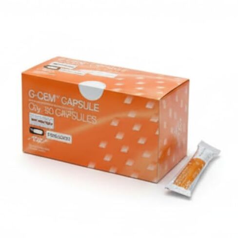 GC 002586 G-CEM Luting Dental Cement Package Translucent 50/Bx in Kuwait