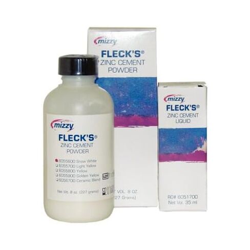 Keystone 6053600 Fleck's Zinc Phosphate Dental Cement Ortho Pak Kit Snow White in Kuwait