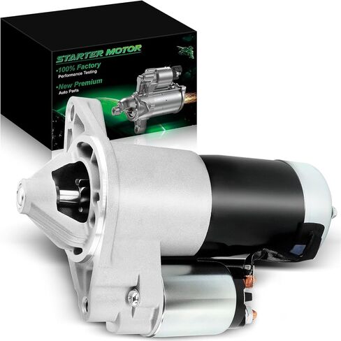 Upgraded New Starter Motor Fits for:-Jeep Grand Cherokee 1993-1998 4.0L Cherokee 1987-1998 Wagoneer Wrangler Comanche J10 J20 1987-1998 4.0L 4.2L 5.9L 12V 1.7KW Replace OE#17006 SMT0052 in Saudi Arabia