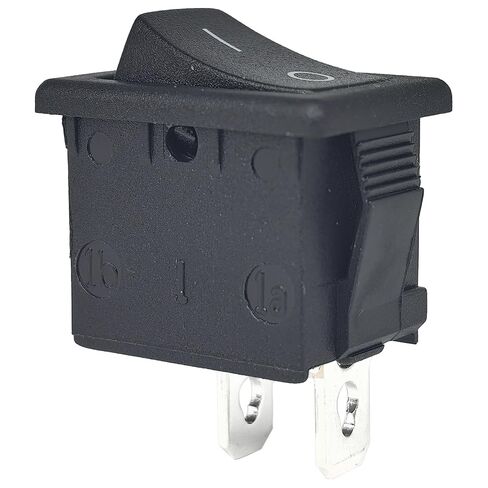 R19A SPDT Rocker Switch - 6A 250VAC T105/55 Rated 21x15mm On/Off Switch - Compatible with Appliances, Automotive & Industrial Equipment (1-Pack) in Saudi Arabia