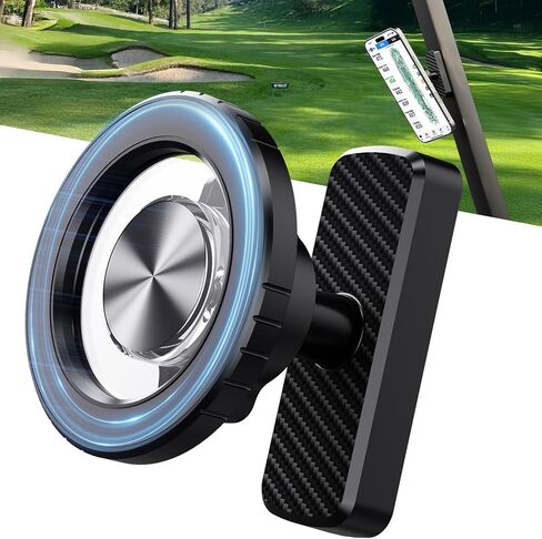 TODI Magnetic Golf Cart Phone Holder – Compatible with MagSafe iPhone 16 15 14 13 12 Pro/Max/Plus, Fits EZGO Club Car Yamaha Icon, Golf Gifts for Golfers Men, Dad, Grandpa in Kuwait