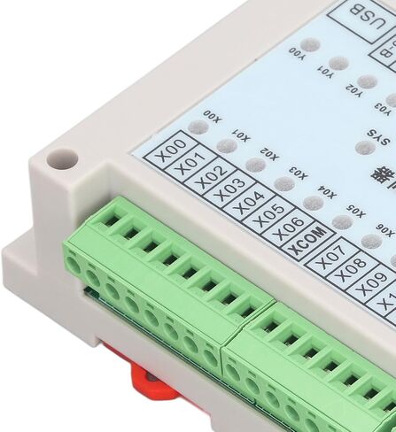 PLC Programmable Logic Controller Industrial Automation 24V DC 13 Input 12 Output SPC10RM Control Board for Sensors Relays Motors Solenoid Valves ABS Plastic in Saudi Arabia