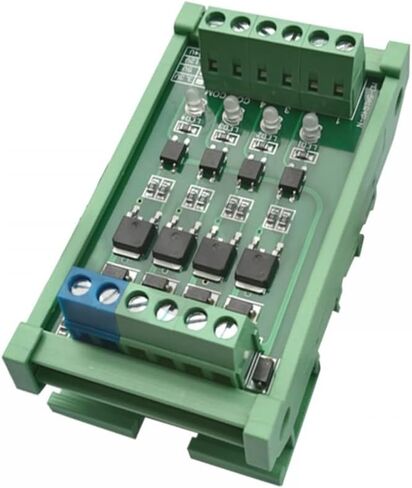 تيار مستمر 3.3 فولت/5 فولت 4-قناة PLC مكبر للصوت لوحة دوائر كهربائية ، الكهروضوئية Optoisolator MOS أنبوب FET وحدة محرك وحدة Optocoupler العزلة in Saudi Arabia