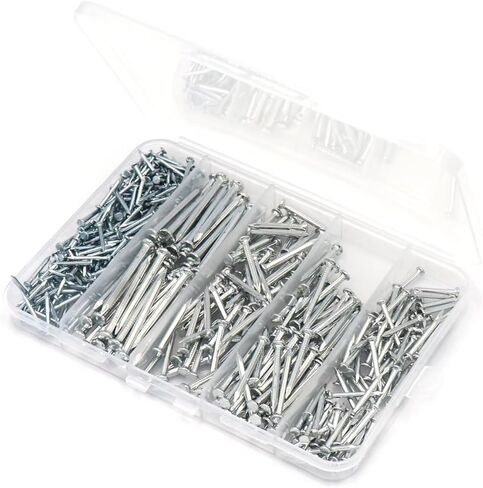 [500 Pack]Hardware Nails, Picture Hanging Nails in Saudi Arabia