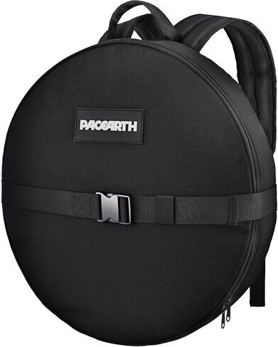 PACEARTH Weighted Strength Training Backpack – Adjustable Weight Plate Bag for Calisthenics, Pull-Ups, Squats & Core Workouts – Fits 17.7" Gym Plates – Metal Buckle Straps & Reinforced Stitching in Kuwait