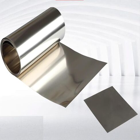 صفائح النيكل نقية 99.96٪ شريط صفيحة معدنية نقاء 0.15 مم × 200 مم × 1000 مم in Kuwait