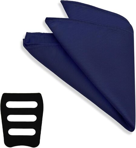 Handkerchiefs for Men, Solid Color Suit Handkerchief Holder Pocket Square for Men in Party Wedding Business Banquet in Saudi Arabia