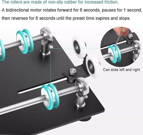 Electric Film Processor, Film Processing Kit, Electric Roller Stand, Adjustable Speed, 4 Preset Developing Tank Programs. in Saudi Arabia