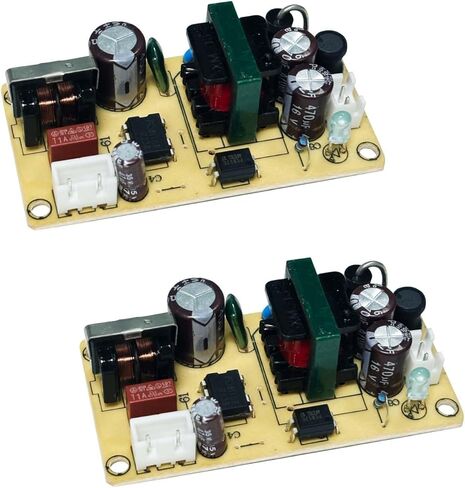 2pcs AC to DC 5V 10W Power Module | Input AC 100V-240V Output DC 5V 2A | Yellow Design |Accept Customer OEM/ODM in Kuwait