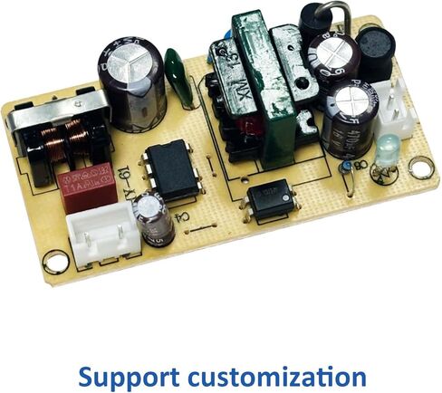 2pcs AC to DC 5V 10W Power Module | Input AC 100V-240V Output DC 5V 2A | Yellow Design |Accept Customer OEM/ODM in Kuwait