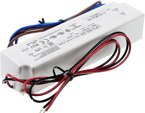 LPV-60-24 24V 2.5A 60W Single Output Switching Power Supply for LED Lighting, Decoration & Industrial Equipment in Kuwait