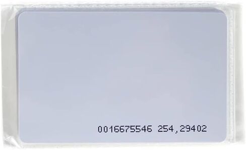 200 PCS EM4100 Smart Key Cards, Read Only Access Control Proximity Cards, Works Only with Standard ID Door Readers & Electric Locks in Kuwait