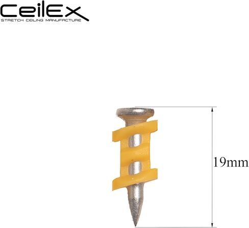 1005x مسامير خرسانية مجمعة 5/8 بوصة (16 مم)، 3/4 بوصة (19 مم)، 7/8 بوصة (22 مم)، 1 بوصة (25 مم)، 1 1/4 بوصة (32 مم) أو 1 1/2 بوصة (38 مم) - من أجل Dewalt DCN890 (3/4 بوصة (19 مم)) in Kuwait