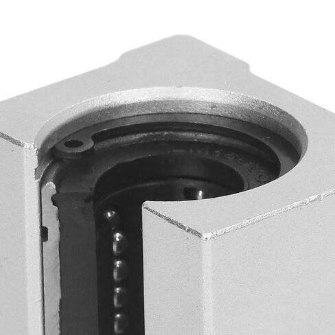 4PCS Linear Motion Slide Blocks SBR16UU, Aluminum Alloy Bearing Slider, Open Type Linear Bearing Slide Block with Accuracy for Machine Tools, Robots, Printing in Saudi Arabia