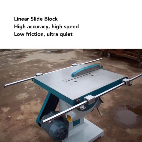 4PCS Linear Motion Slide Blocks SBR16UU, Aluminum Alloy Bearing Slider, Open Type Linear Bearing Slide Block with Accuracy for Machine Tools, Robots, Printing in Saudi Arabia