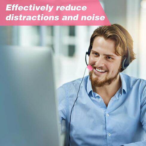 15 قطعة غطاء إسفنجي لميكروفون سماعة الرأس، أغطية ميكروفون سماعة الرأس باللون الوردي، غطاء إسفنجي لميكروفونات سماعات الرأس، أغطية ميكروفون لتقليل الضوضاء لسماعات الرأس، لمجموعة متنوعة من الميكروفون، تقليل الضوضاء in Kuwait