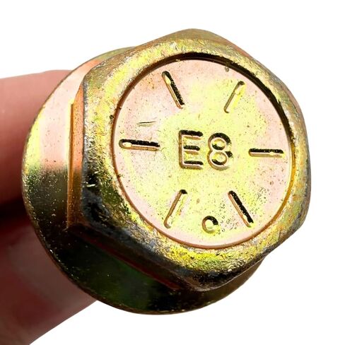 1/2 بوصة - 13 × 1-1/2 بوصة مسامير شفة من الدرجة 8 (4 عبوات) - مسامير شفة سداسية شديدة التحمل - مسامير شفة ذات خيط خشن SAE J429 عالية القوة مقاس 1.5 بوصة للسيارات والآلات والبناء in Saudi Arabia